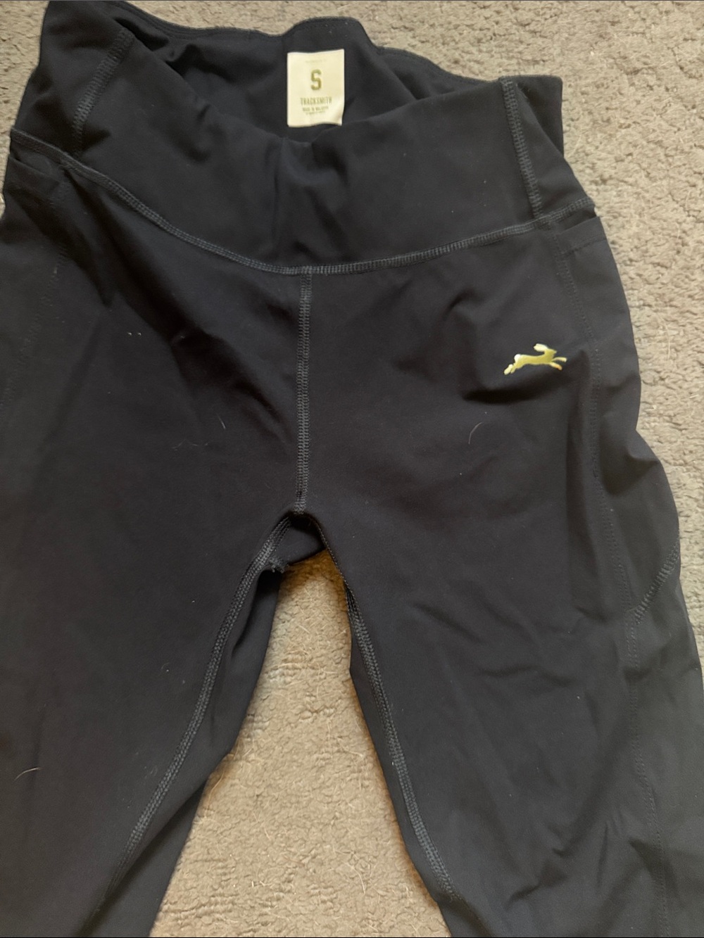 Tracksmith Allston Leggings Black Small
